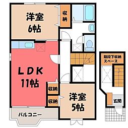 ファミリーヌ I 2階