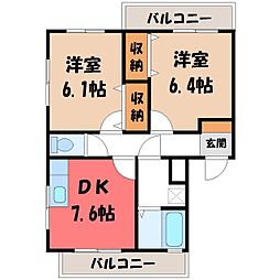 メゾンAユーミー 2階