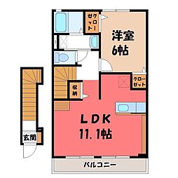 カーサ セレーノ 2階