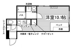 (仮称)Uni E'terna 札幌N20 ワンルームの間取図画像