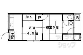 丸阿荘 204 ｜ 京都府京都市伏見区深草瓦町（賃貸アパート2K・2階・24.00㎡） その2