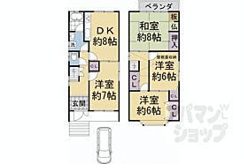 淀木津町貸家 1 ｜ 京都府京都市伏見区淀木津町（賃貸一戸建4DK・--・86.94㎡） その1