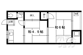 京都府向日市上植野町南小路（賃貸アパート2K・2階・28.00㎡） その2