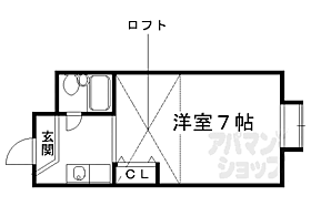 バティマンユニ 1319 ｜ 京都府京都市伏見区銀座町2丁目（賃貸マンション1R・3階・17.40㎡） その2