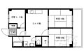 パールハイツイナリ6階6.8万円