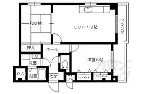 京都府長岡京市友岡2丁目（賃貸マンション2LDK・2階・56.11㎡） その2