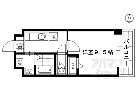 メゾン・グレイス 3B ｜ 京都府京都市伏見区深草西浦町5丁目（賃貸マンション1K・3階・28.37㎡） その2