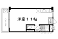 パールハイツイナリ1階4.0万円