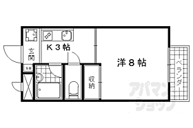 京都府京都市山科区安朱馬場ノ東町（賃貸アパート1K・1階・24.16㎡） その2