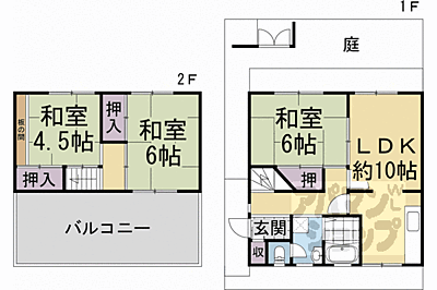 間取り：間取