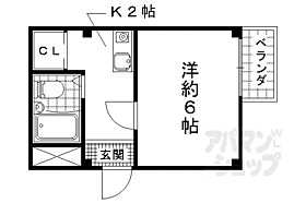 京都府京都市山科区竹鼻竹ノ街道町（賃貸マンション1K・4階・20.52㎡） その2