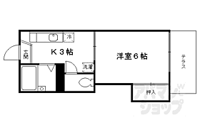 クラスター山田 103 ｜ 京都府京都市伏見区深草石橋町（賃貸アパート1K・1階・21.00㎡） その2