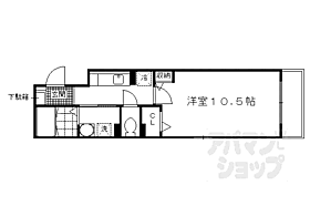 キョーナン宇治伊勢田 308 ｜ 京都府宇治市伊勢田町大谷（賃貸マンション1K・3階・32.63㎡） その2