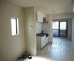 京都地下鉄東西線 東野駅 徒歩8分の賃貸アパート 2階1LDKのリビング/ダイニング