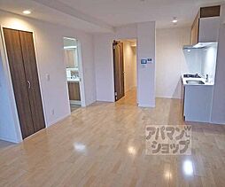 京都地下鉄東西線 東野駅 徒歩1分の賃貸マンション 3階2LDKのリビング/ダイニング