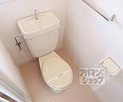 清潔なトイレです。