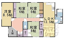 ソーム中山 4LDKの間取図画像