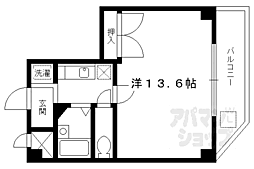 レ・タン・ドゥ・ラ・メールCK1 1Kの間取図画像