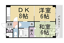 リーレット31 2DKの間取図画像