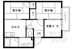 みとさかエイト 3DKの間取図画像