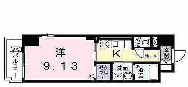 ラ・ブローテ東加古川 503｜兵庫県加古川市平岡町新在家2丁目(賃貸マンション1K・5階・30.96㎡)の写真 その2