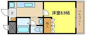 メゾンクローバー 103 ｜ 兵庫県姫路市亀山（賃貸アパート1K・1階・24.84㎡） その2