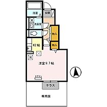 セジュール西土井 105 ｜ 兵庫県姫路市大津区西土井（賃貸アパート1R・1階・34.23㎡） その2