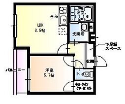 フジパレス西本町2番館 2階