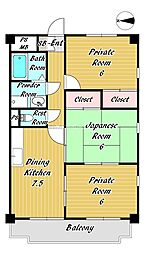 メゾンデール富松 3階/-