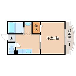 シャルマン立花 4階/-