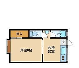 東武コーポ 2階/-