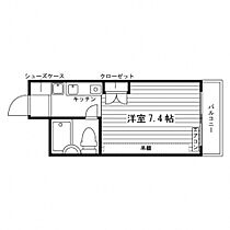 ラ・メール南塚口  ｜ 兵庫県尼崎市南塚口町５丁目9-1（賃貸マンション1K・1階・18.20㎡） その2