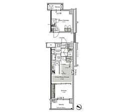 ParkCube西ヶ原STAGE 2LDKの間取図画像