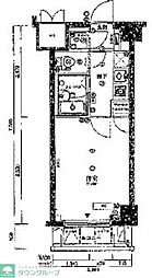 ラグーンシティ文京小石川 1Kの間取図画像