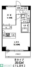 グレースヒル 1LDKの間取図画像