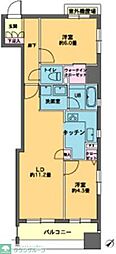 カスタリア人形町 1SLDKの間取図画像