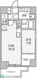 シーズンフラッツ滝野川 1LDKの間取図画像