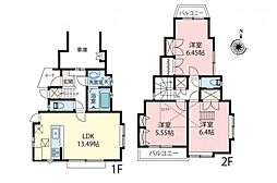 物件画像 所沢市上新井2丁目　中古戸建