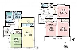 物件画像 所沢市東住吉　中古戸建