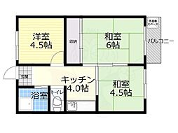 箕面メイプル 1階/107