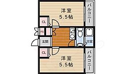 ラ・フォンティーヌ西田 1階/-