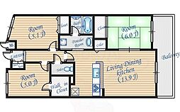 エスリード豊中西緑丘 4階