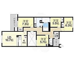 ディーグラフォート千里中央 5階/-