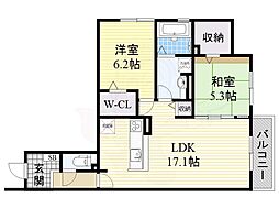ガーデンパレス箕面A 1階/-