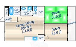 コーポ南千里 1階