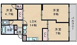 メゾン千里山 4階/-