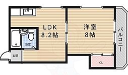 シュロス箕面 2階/-