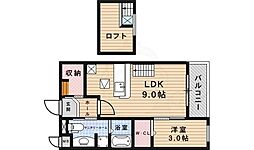 カーサ・プラシード 2階/-