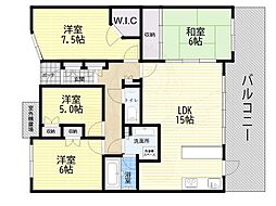 ネバーランド箕面潤水館 6階/-