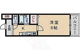 シェルビュー  ｜ 大阪府吹田市千里山東１丁目10番15号（賃貸マンション1K・1階・20.52㎡） その2